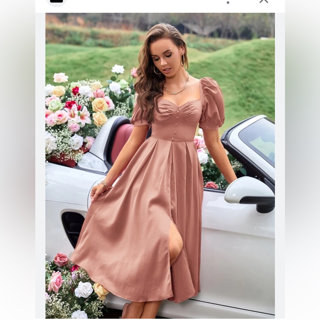 Fame And Partners-Rosegold Fairytale Maxi